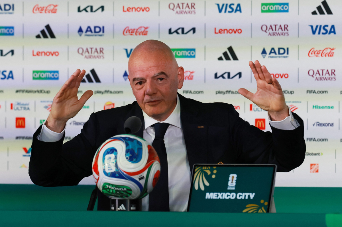 Chủ tịch FIFA châm chọc Italy vắng mặt World Cup, OK9 đưa tin nóng - hình ảnh - appok9.vip