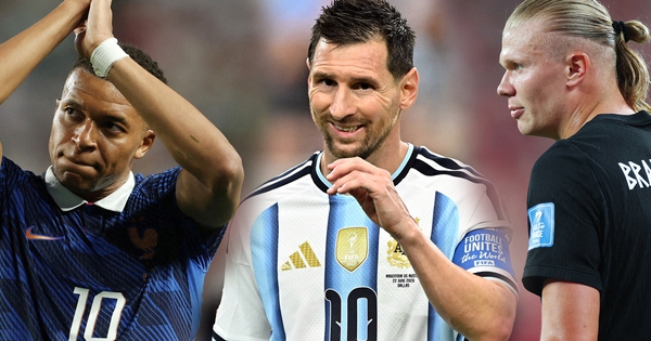 Messi, Mbappe và Haaland đua tam mã cực kỳ gay cấn: World Cup xem ‘cuốn’ đến lạ lùng - hình ảnh - appok9.vip Messi, Mbappe và Haaland đua tam mã cực kỳ gay cấn: World Cup xem ‘cuốn’ đến lạ lùng - hình ảnh - appok9.vip