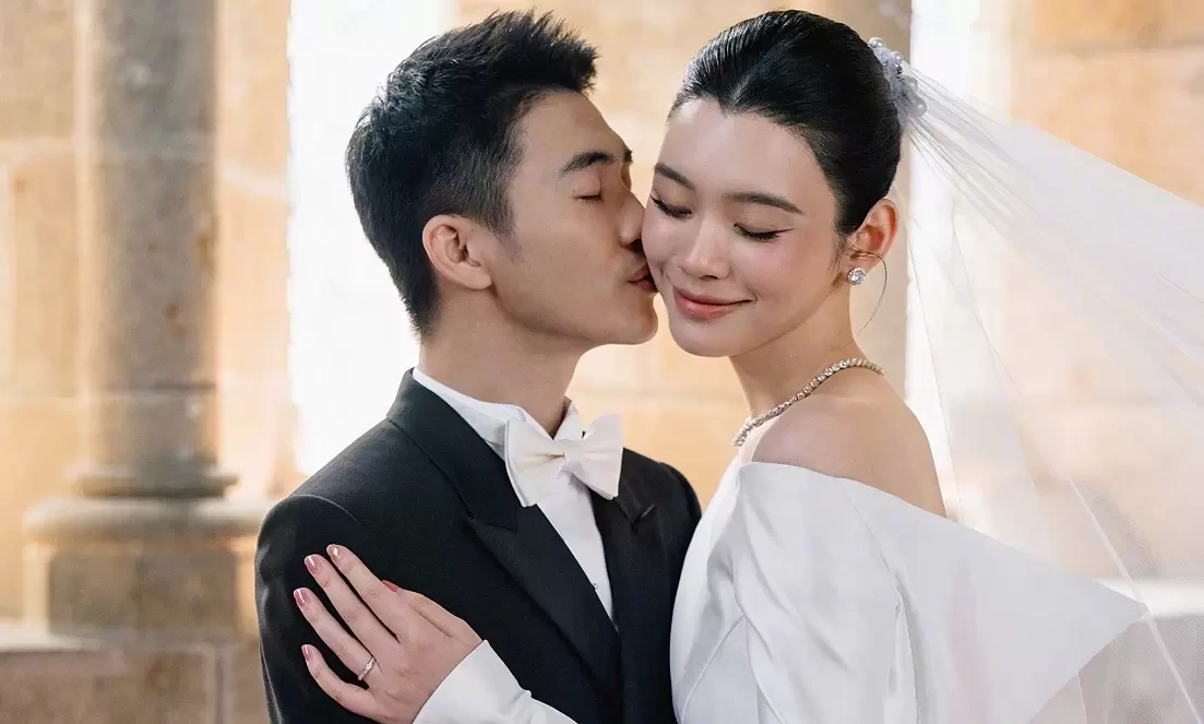 OK9 Việt Nam: Váy cưới thuần khiết của Hề Mộng Dao khuấy động làng giải trí - hình ảnh - appok9.vip