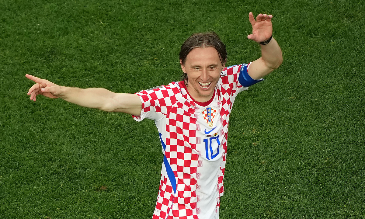 Thưởng tân thủ OK9: Croatia vào vòng 1/16 nhờ pha kiến tạo lịch sử của Modric - hình ảnh - appok9.vip