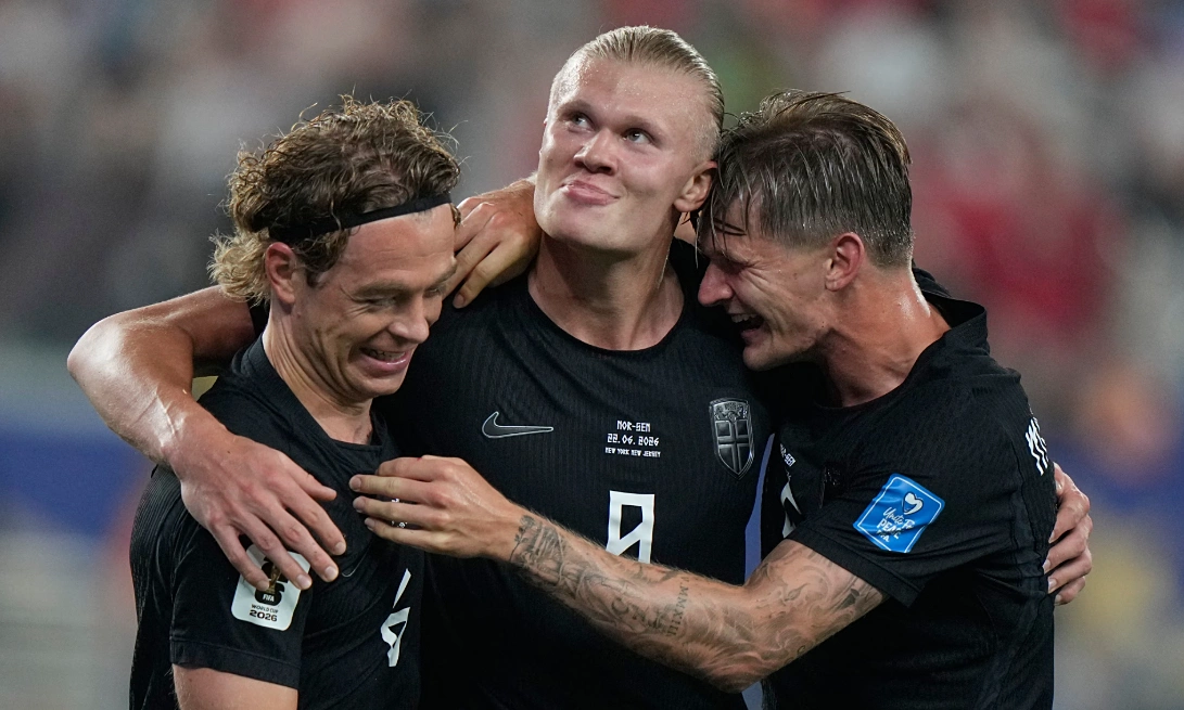 Haaland lập cú đúp, đưa Na Uy vào vòng knock-out World Cup - hình ảnh - appok9.vip