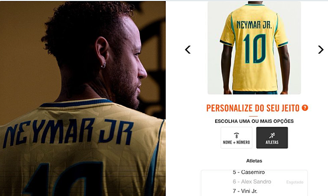 Áo tuyển Brazil in tên Neymar gây tranh cãi vì một dấu chấm: góc nhìn mới cho người chơi Việt - hình ảnh - appok9.vip