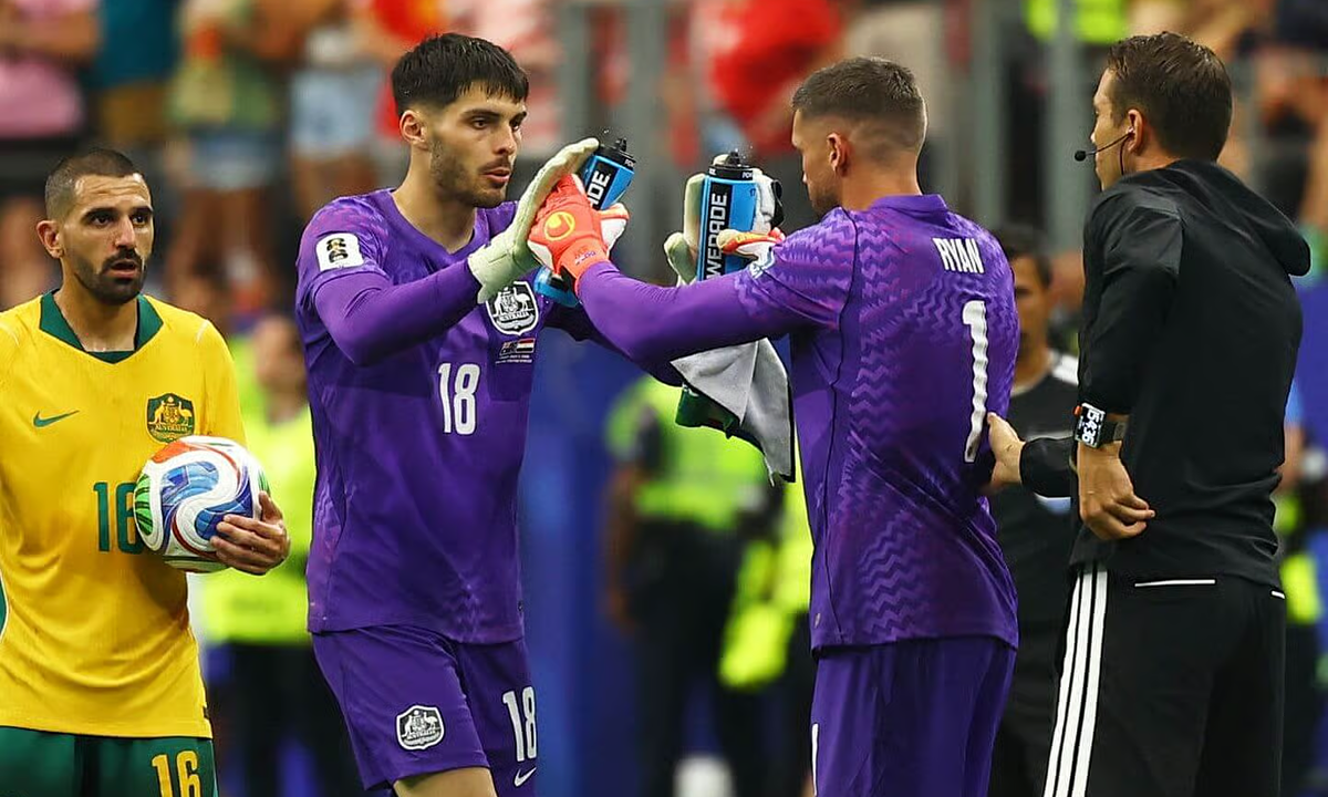 Thay thủ môn trước loạt 11m, Australia vẫn thua Ai Cập tại World Cup 2026 - hình ảnh - appok9.vip